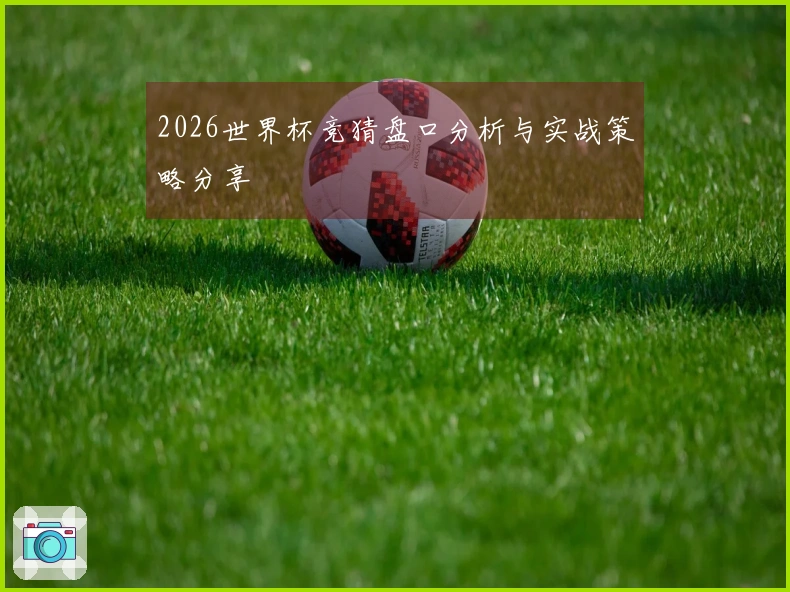 2026世界杯竞猜盘口分析与实战策略分享